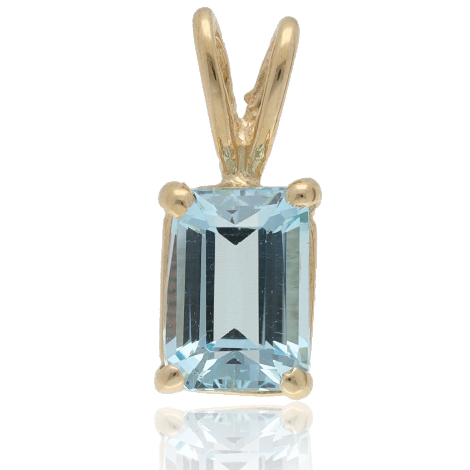 Colored Stone Pendant
