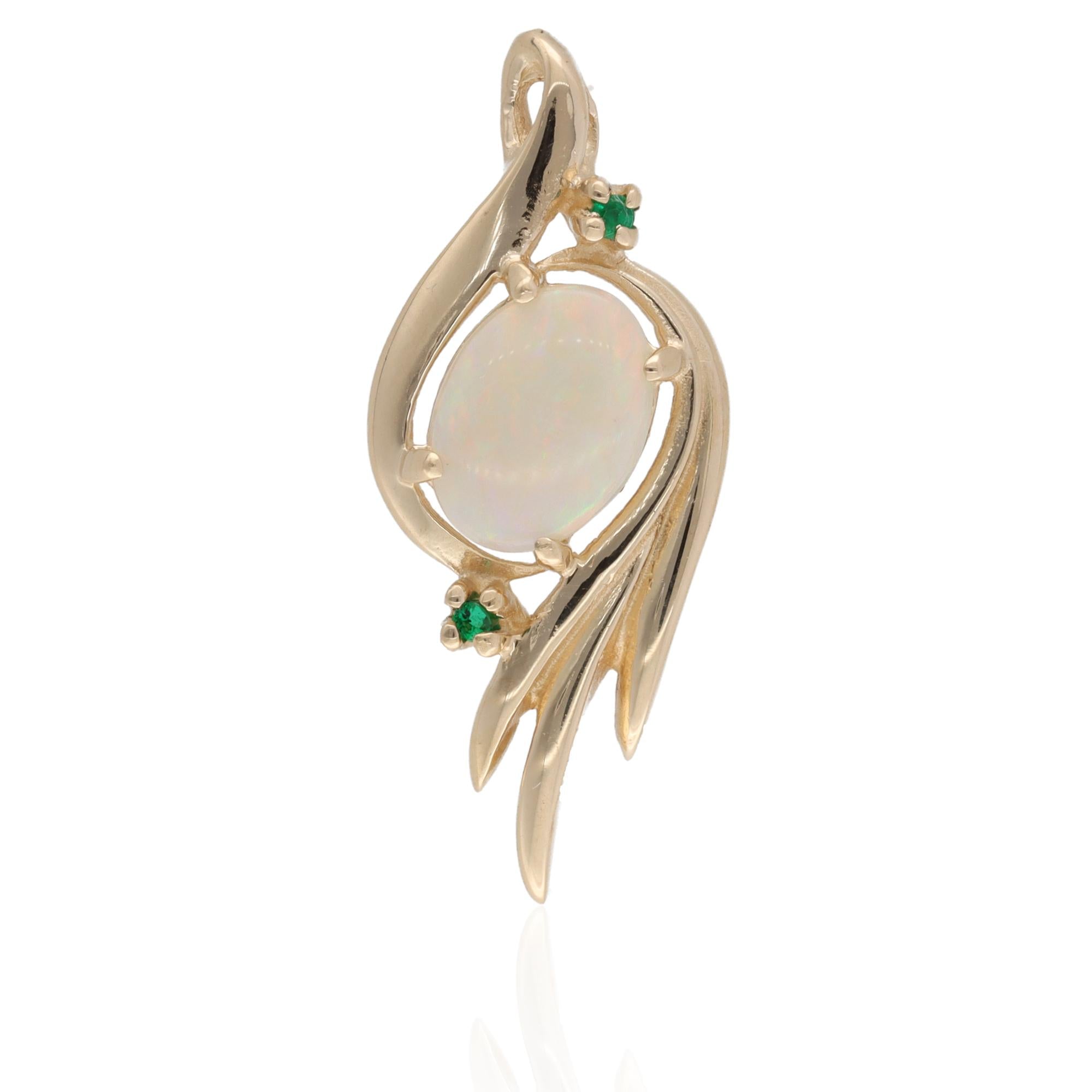 Colored Stone Pendant