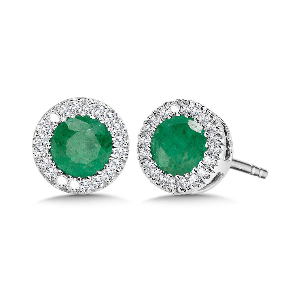 Colored Stone Earring