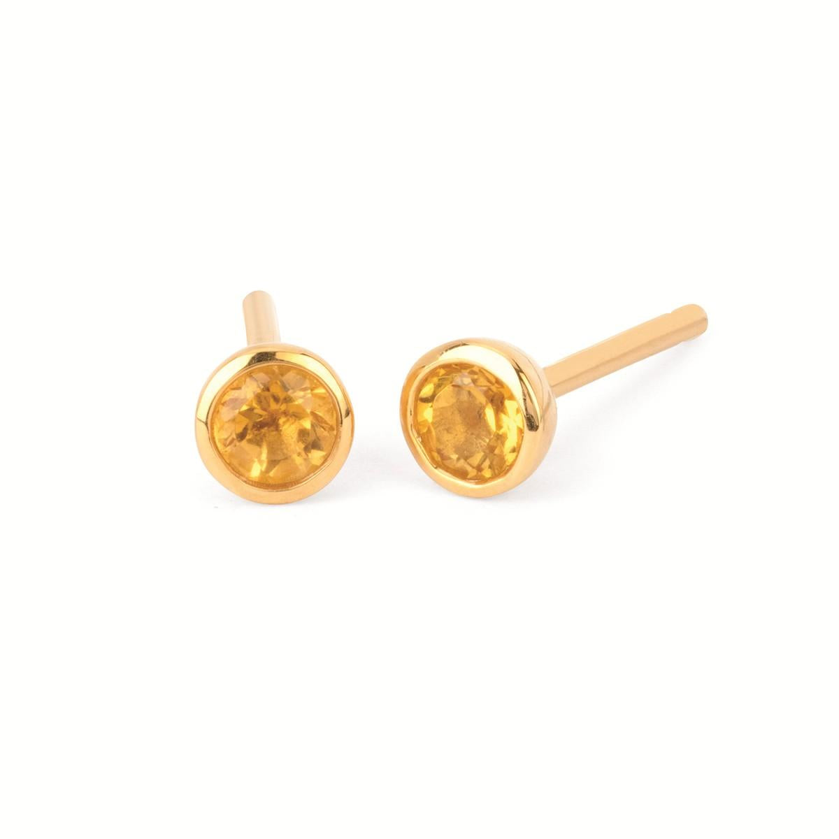 Colored Stone Earring