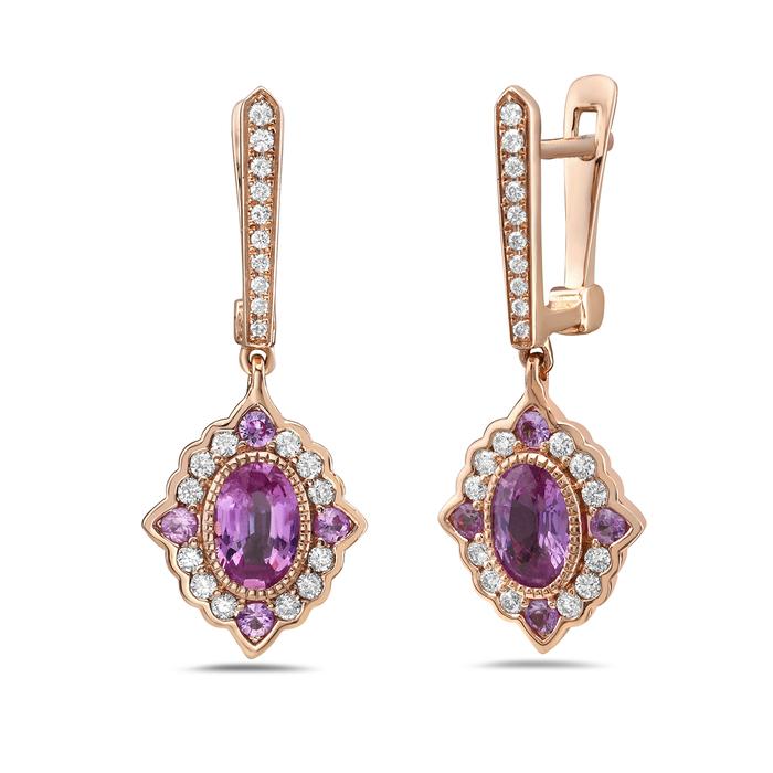Colored Stone Earring