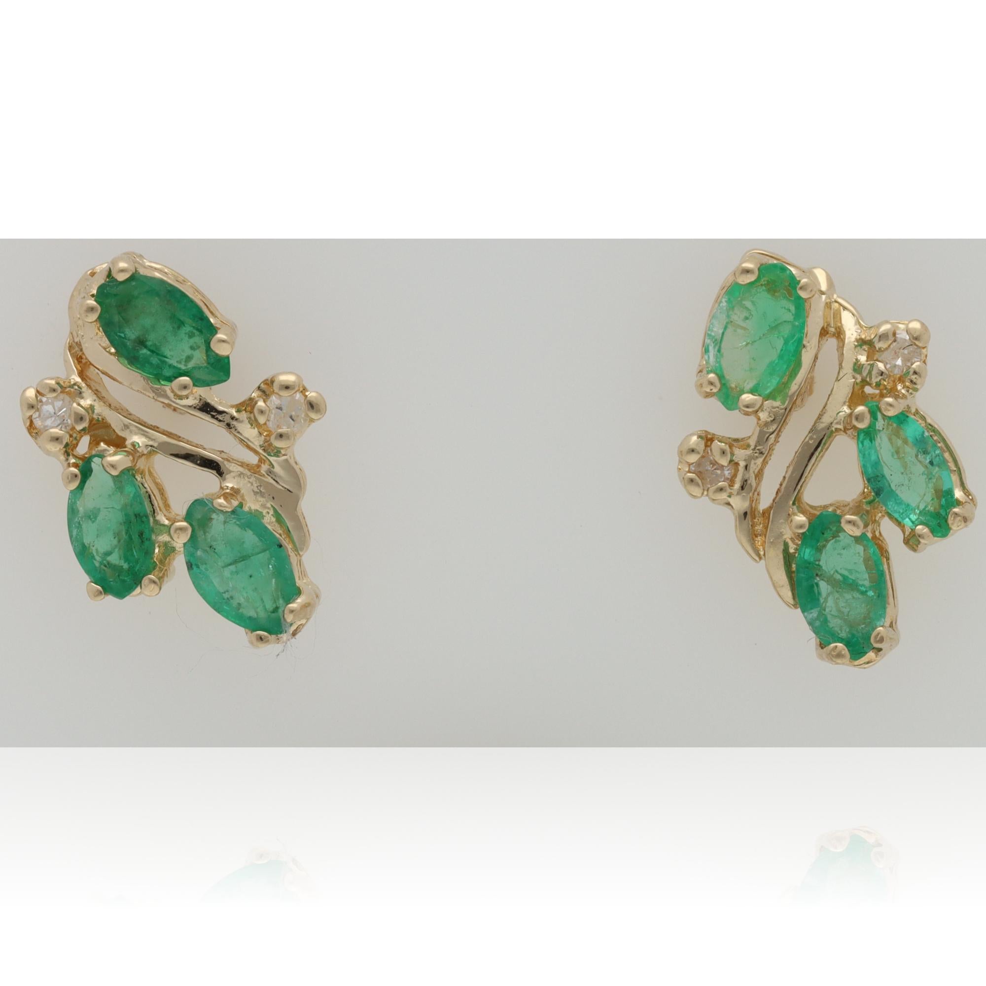 Colored Stone Earring