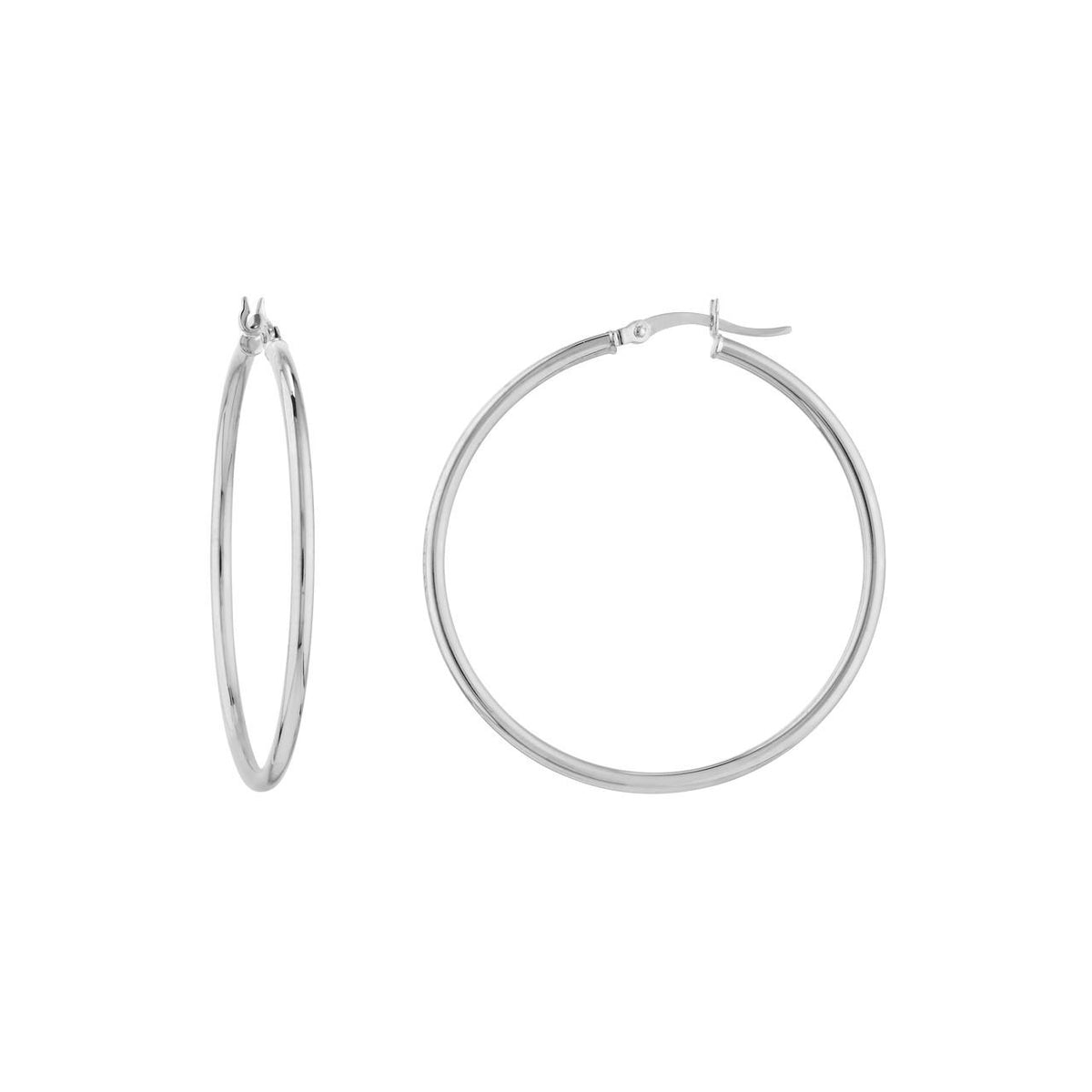 Precious Metal (No Stones) Earring