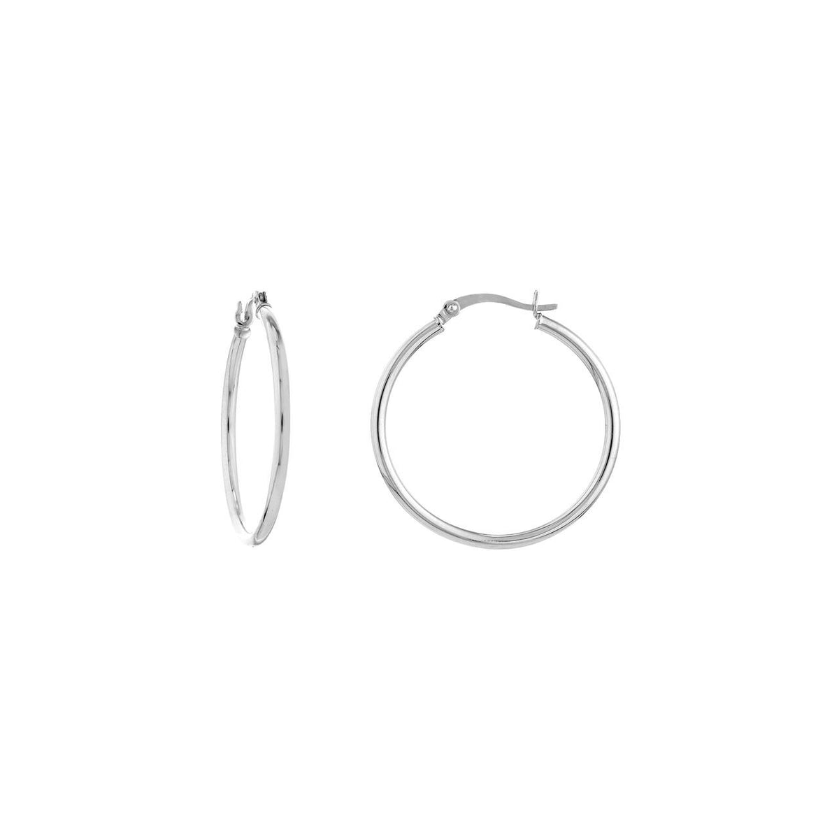 Precious Metal (No Stones) Earring