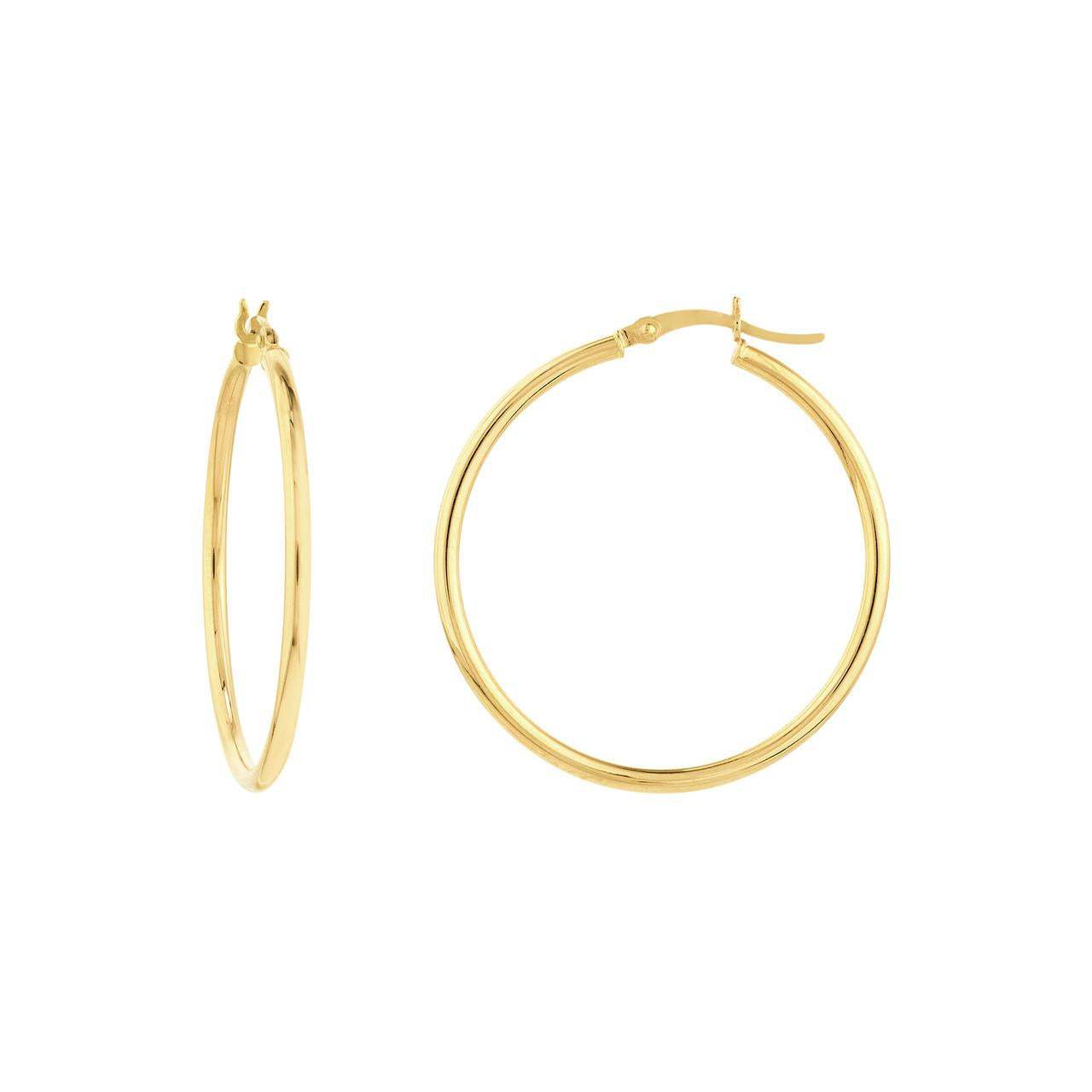 Precious Metal (No Stones) Earring