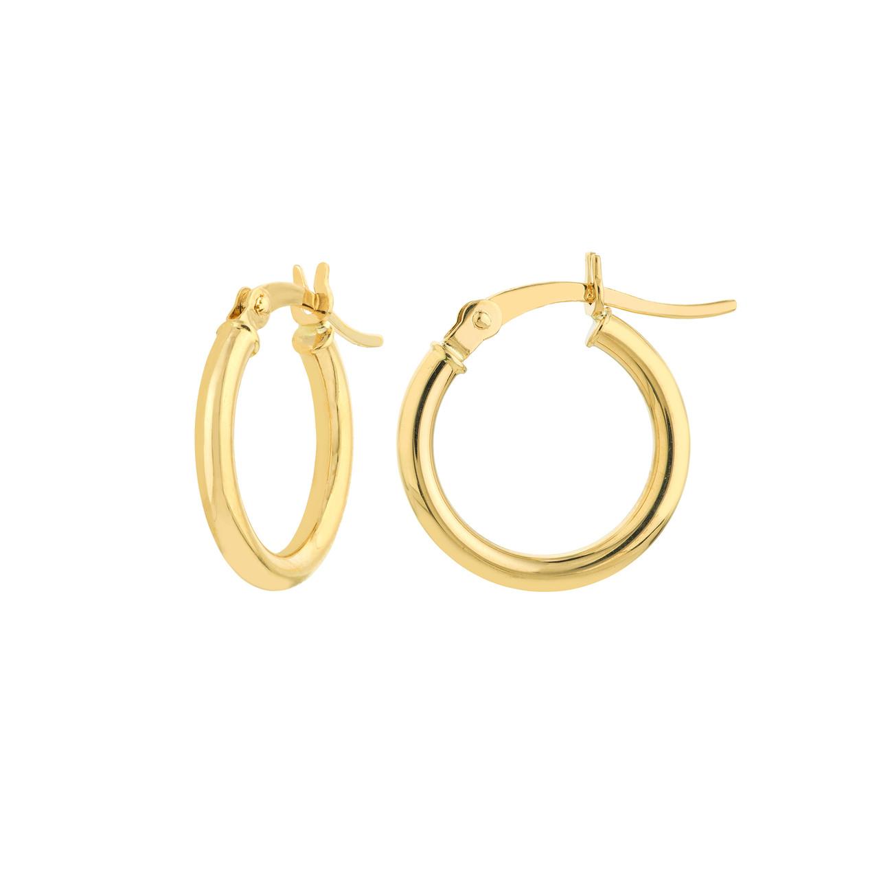 Precious Metal (No Stones) Earring