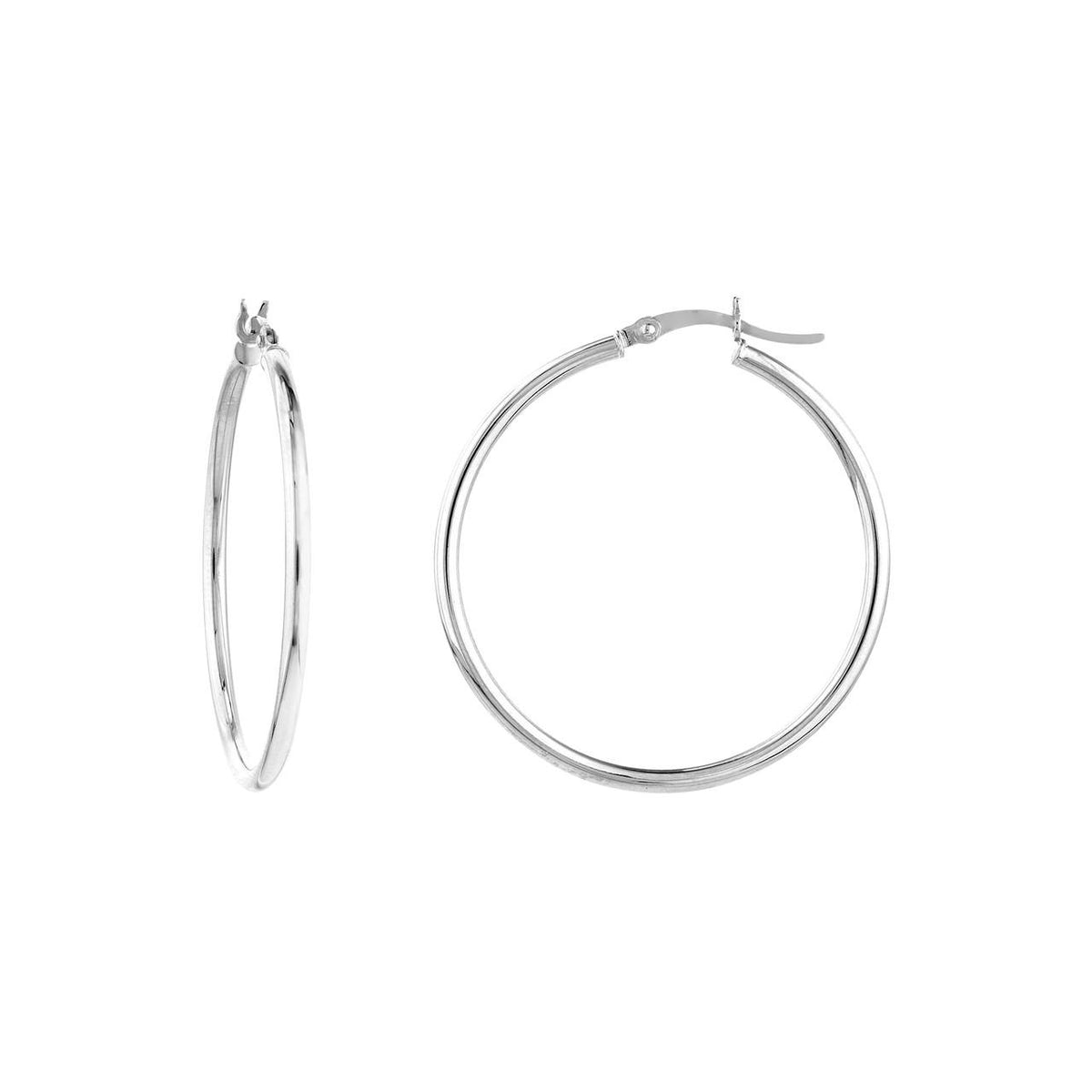 Precious Metal (No Stones) Earring