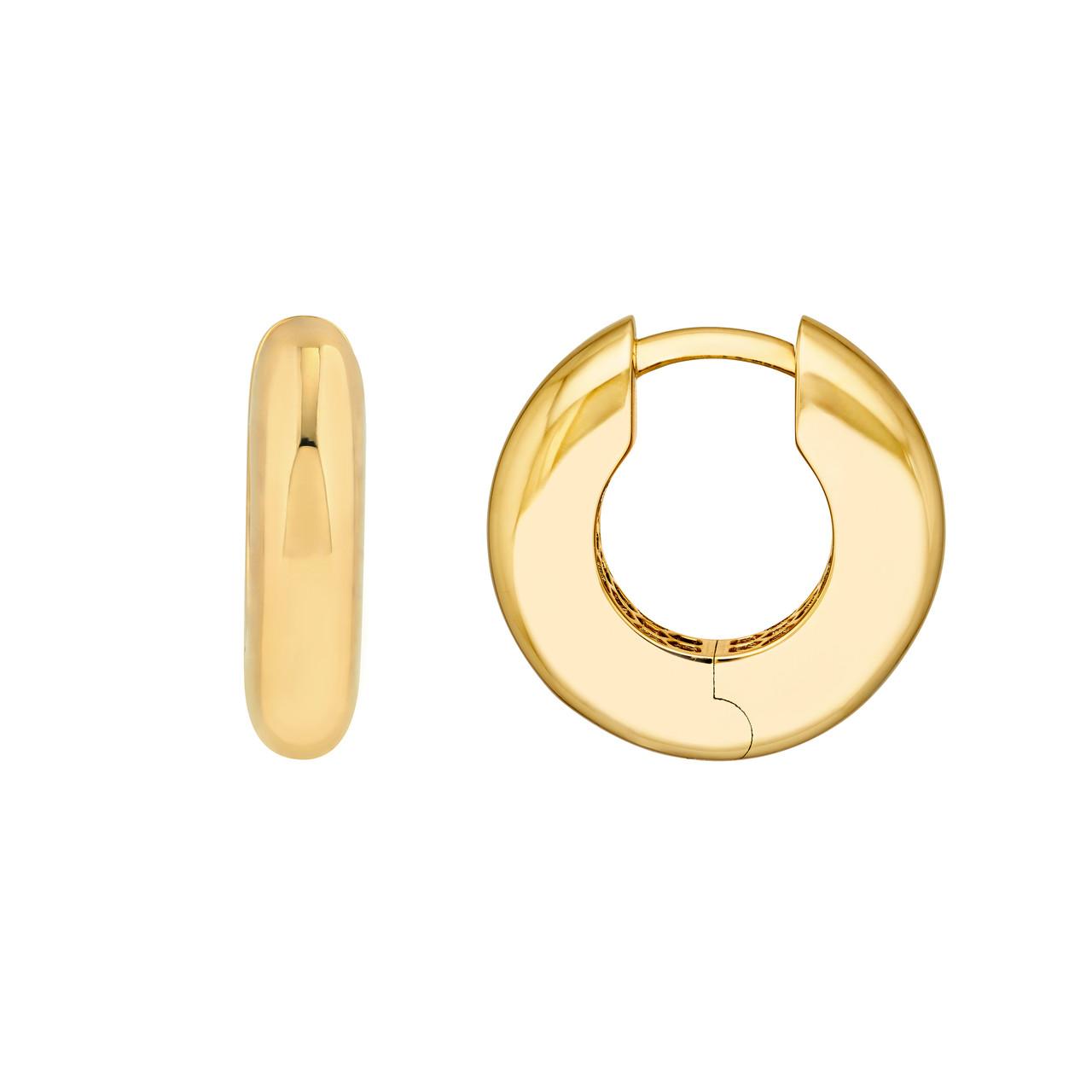 Precious Metal (No Stones) Earring