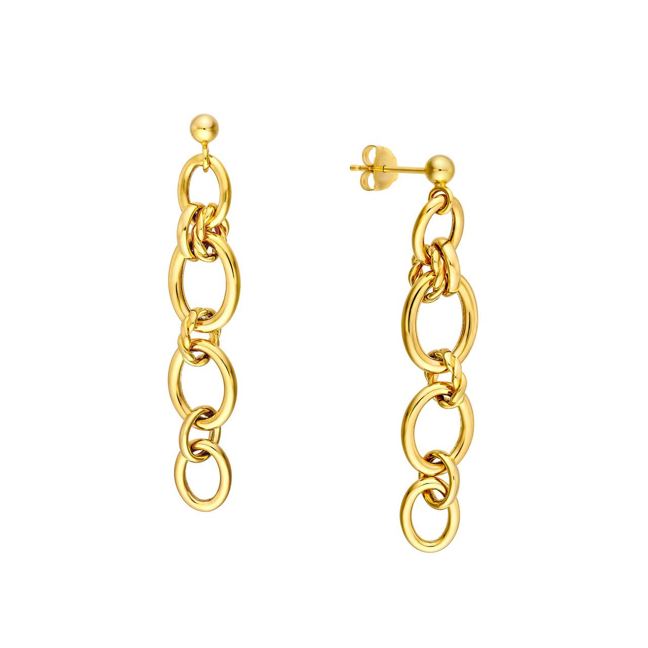Precious Metal (No Stones) Earring