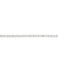 14K White 12.39ct Diamond Tennis Bracelet