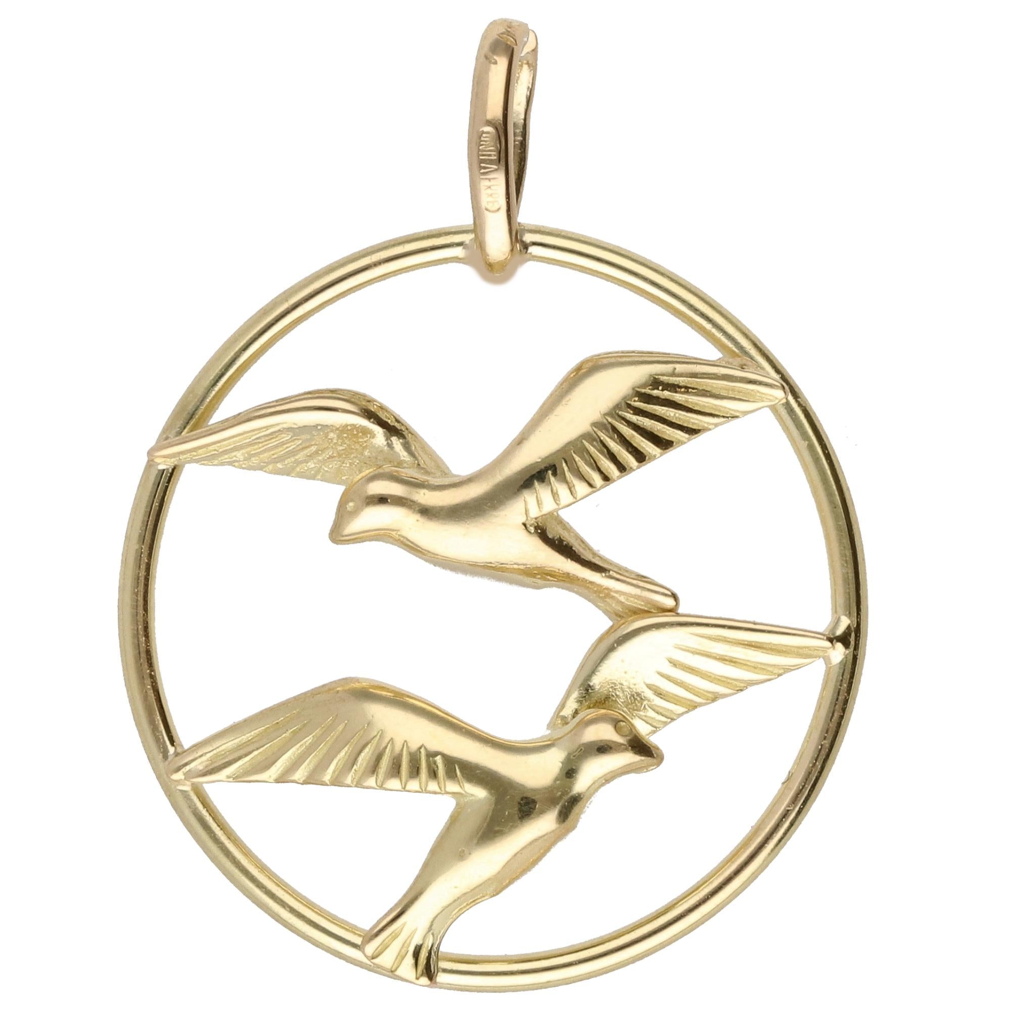 Precious Metal (No Stones) Pendants / Charm