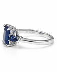 Emerald Cut Sapphire Ring