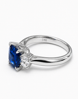 Timeless Sapphire Three Stone