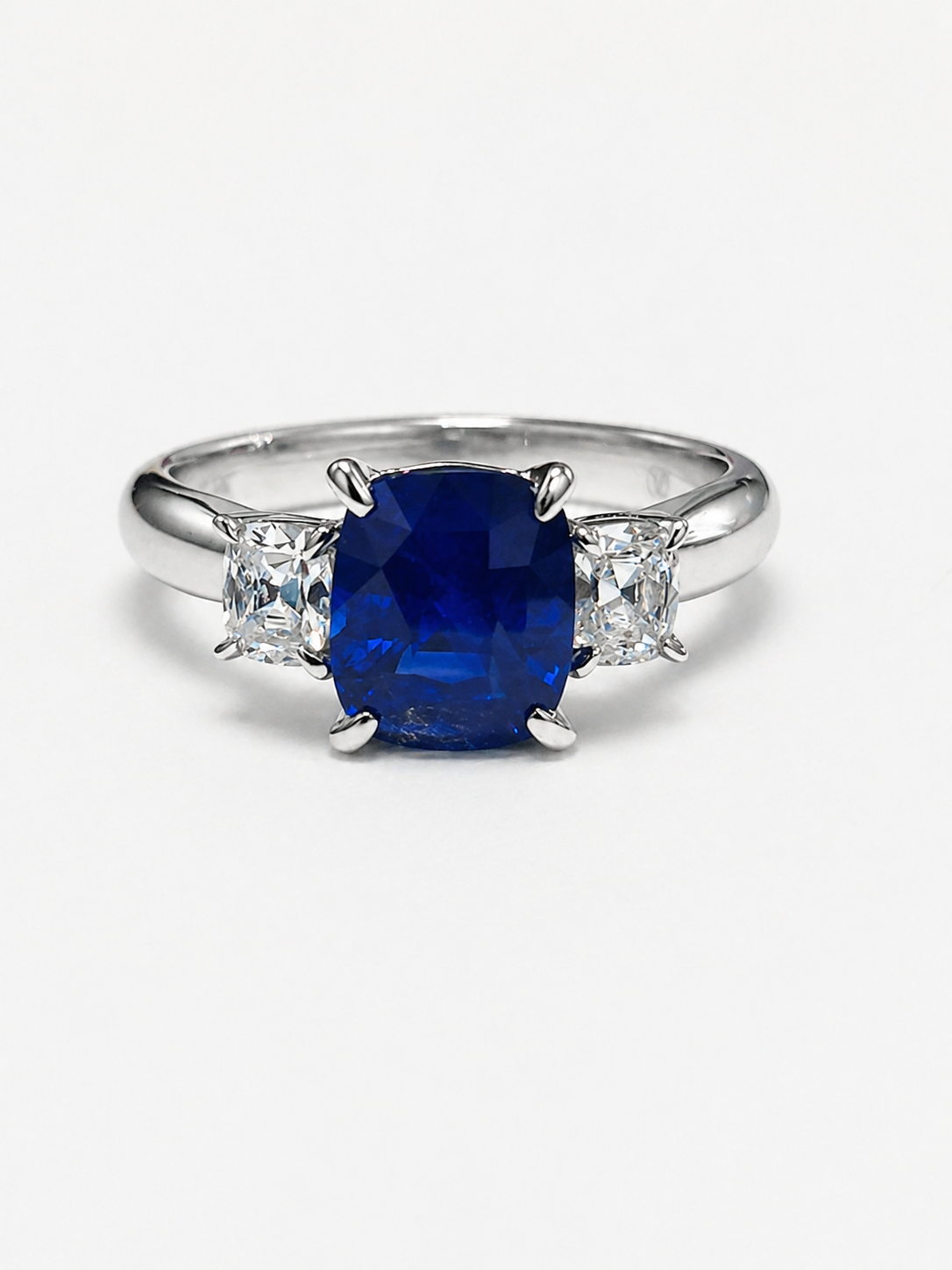 Timeless Sapphire Three Stone