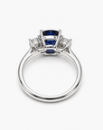 Timeless Sapphire Three Stone