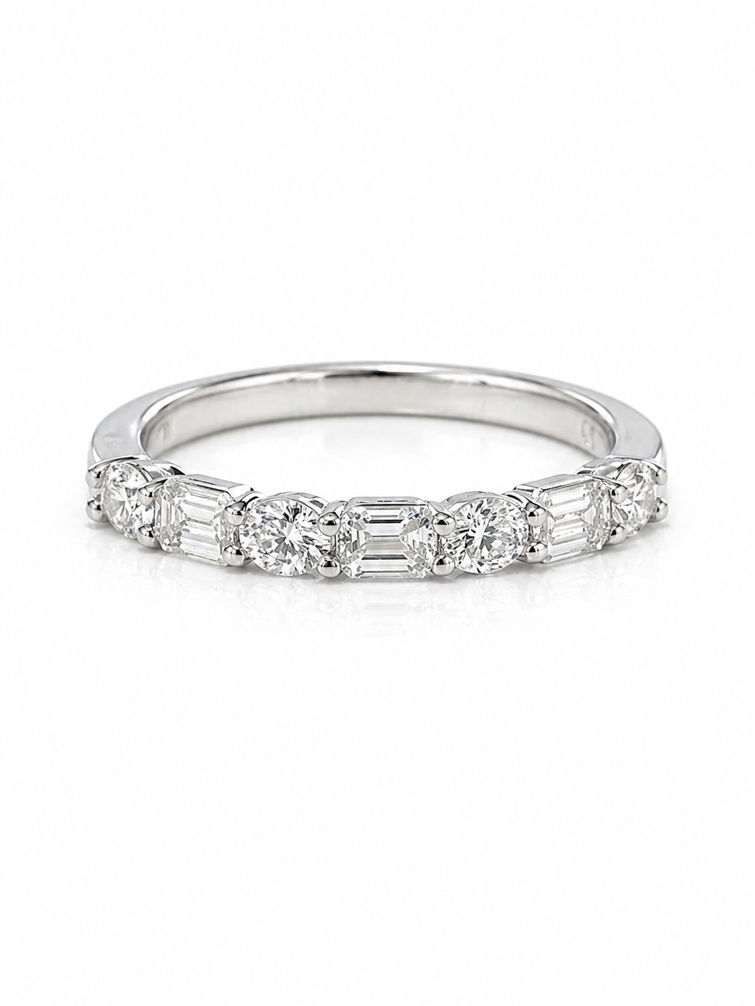 Mixed Cut Diamond Band