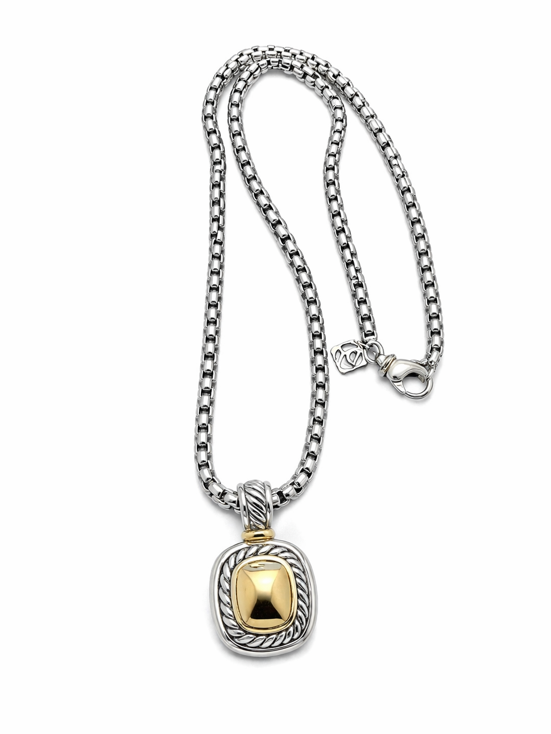 David Yurman Albion Two Tone Pendant