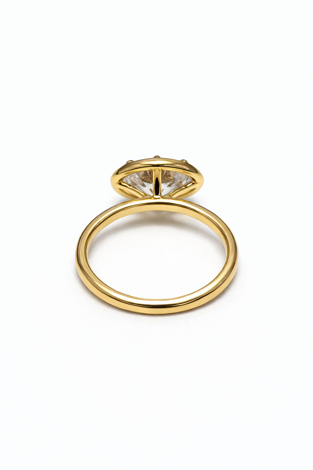 East West Oval Lab Grown Diamond Ring