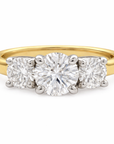 Classic Three Diamond Ring