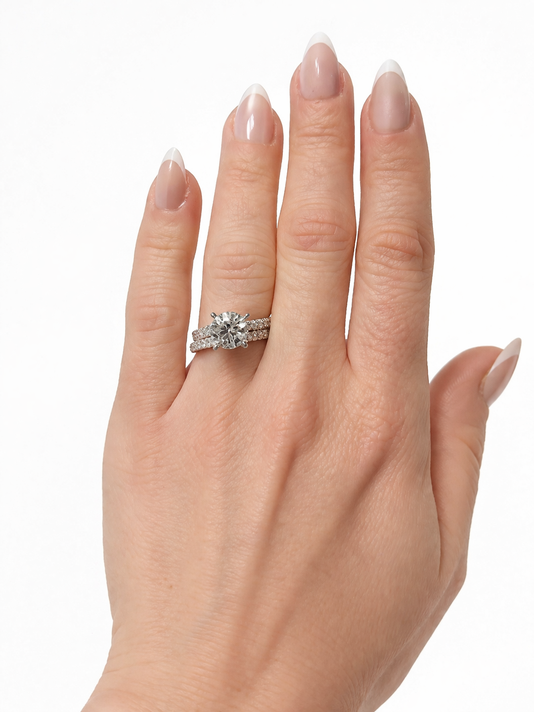 Round Diamond Bridal Set