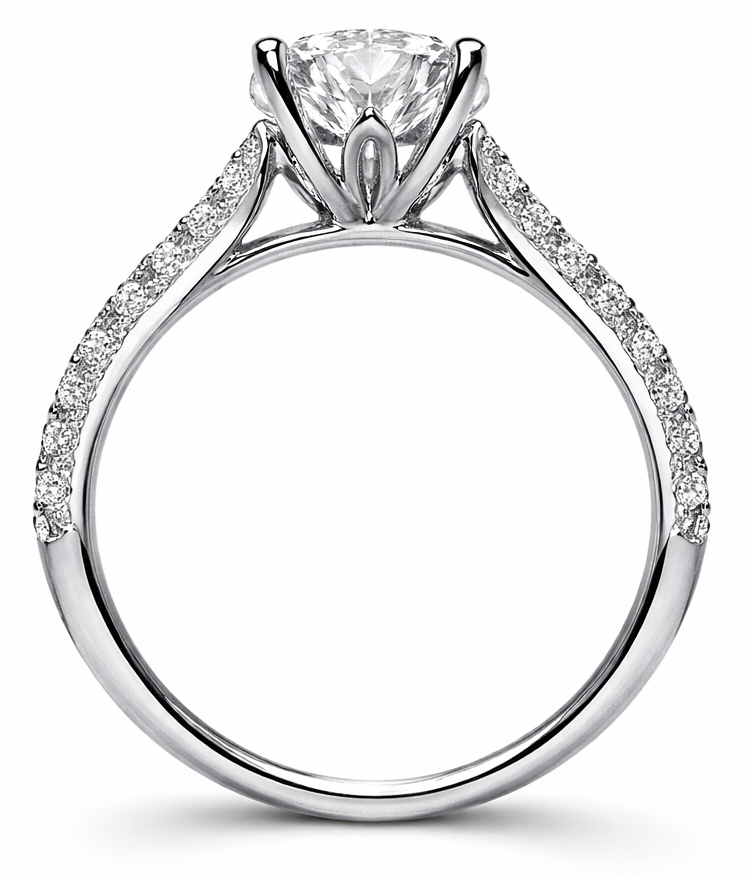 Round Diamond Bridal Set