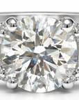 Classic Diamond Halo Ring