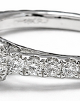 Classic Diamond Halo Ring