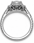 Classic Diamond Halo Ring