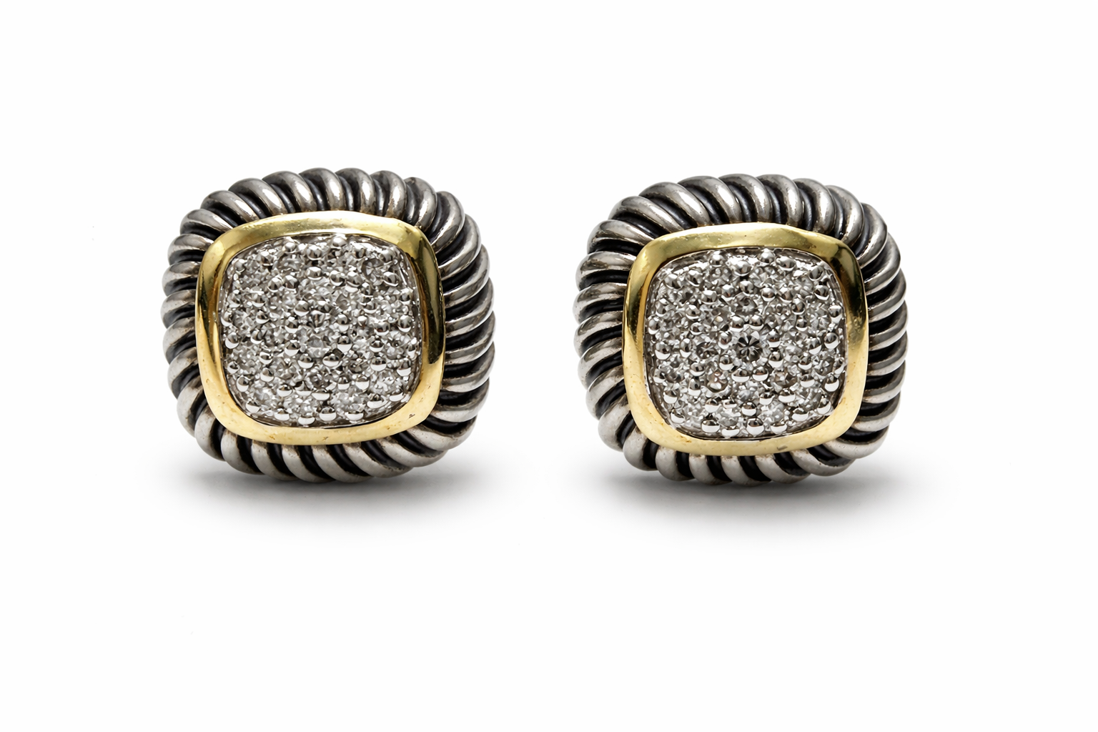 David Yurman Albion Diamond Earrings