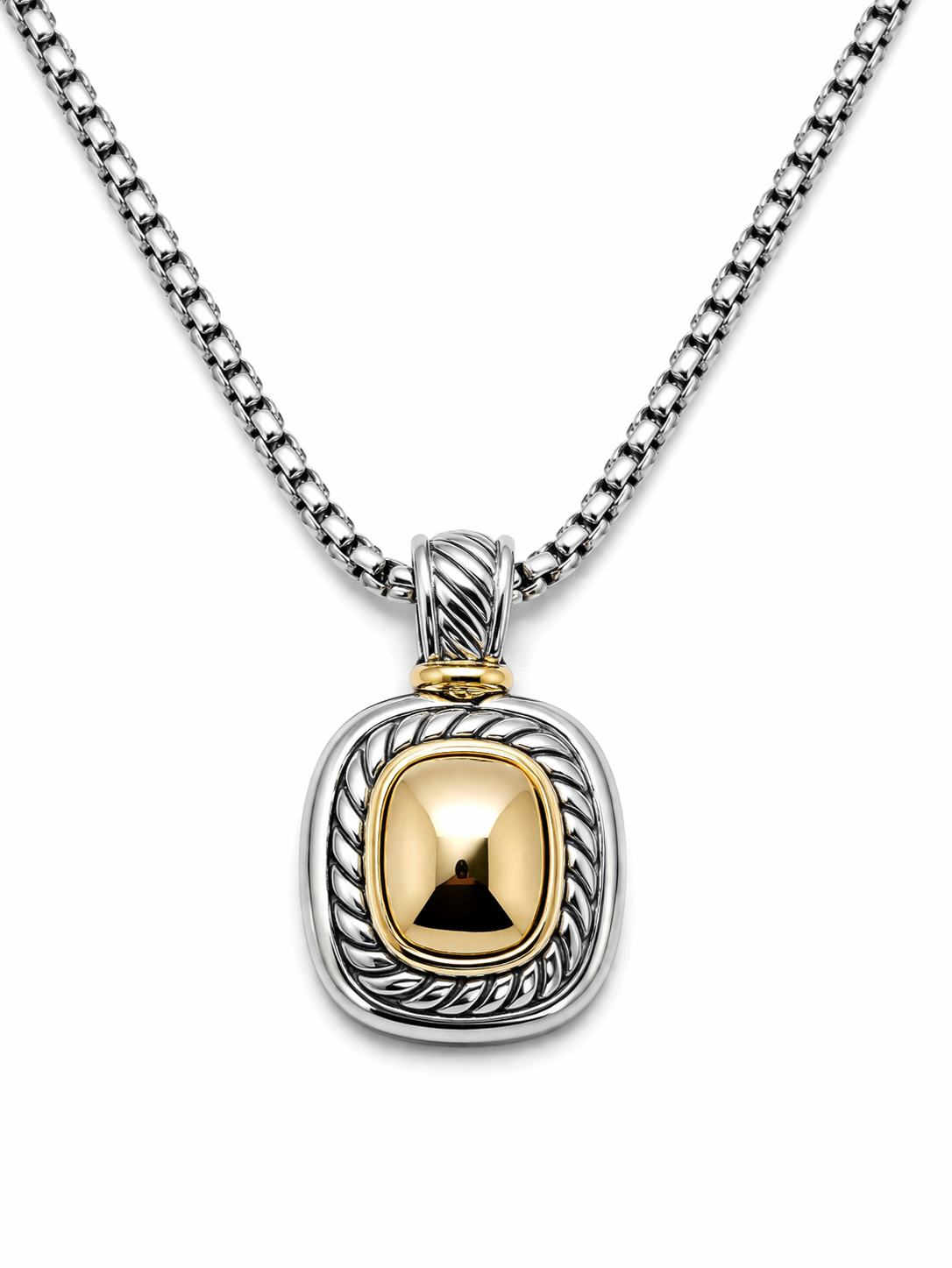 David Yurman Albion Two Tone Pendant