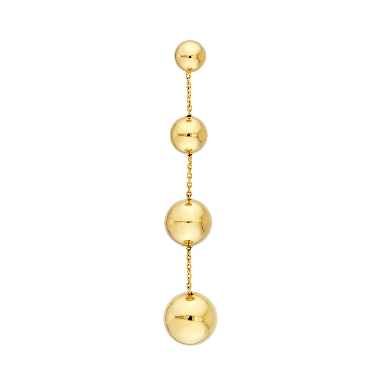 Precious Metal (No Stones) Earring