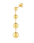 Precious Metal (No Stones) Earring