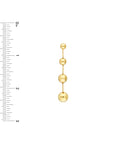 Precious Metal (No Stones) Earring
