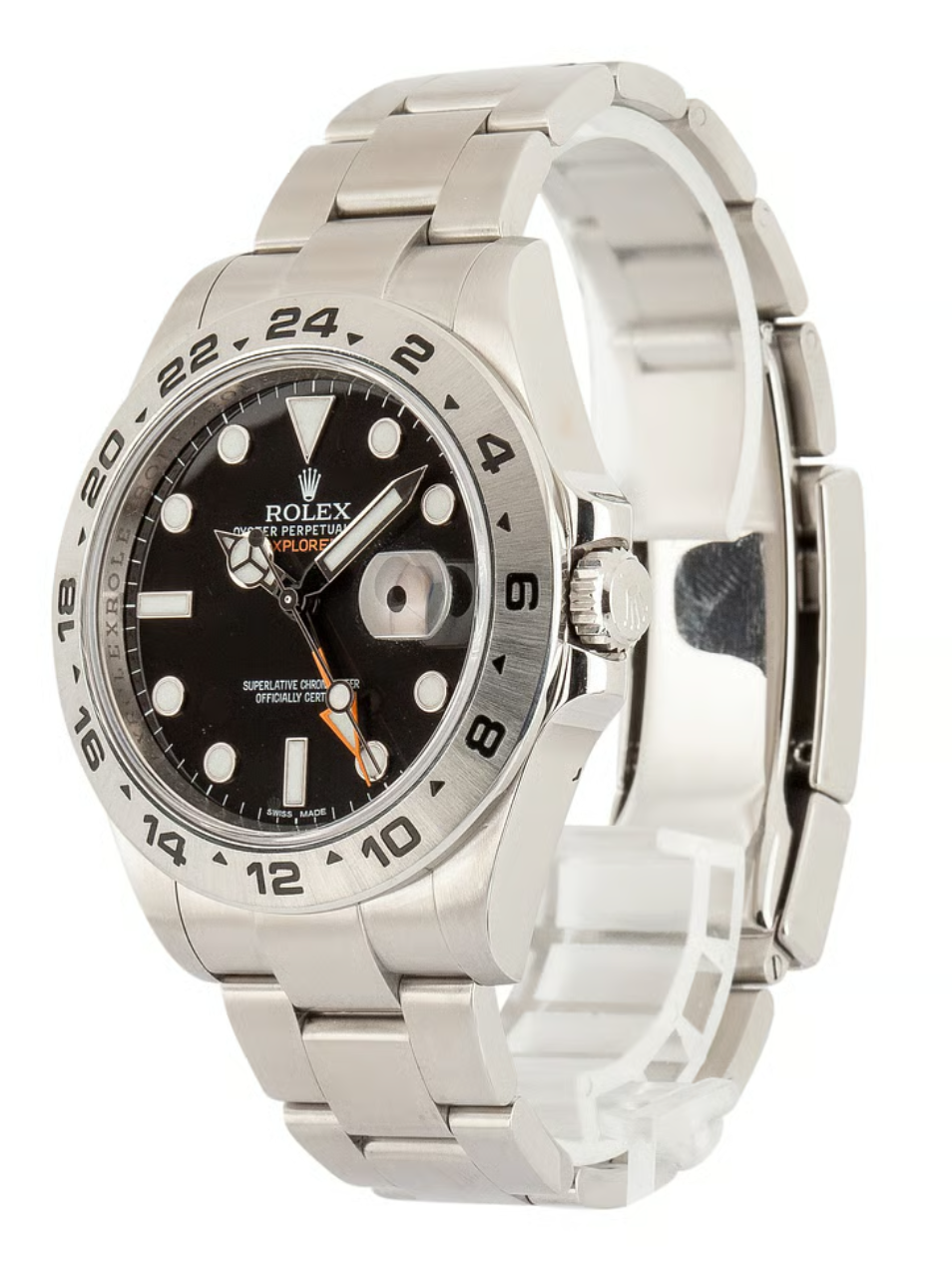 Pre-Owned Rolex Explorer ll Black Dial 42mm 216570