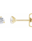 Classic Round Diamond Studs