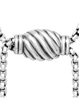 David Yurman Sterling Silver Lariat Necklace – Ref. N517940