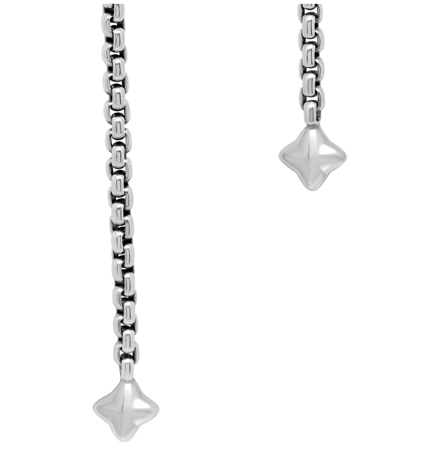 David Yurman Sterling Silver Lariat Necklace – Ref. N517940