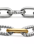 David Yurman Madison® Chain Bracelet in Sterling Silver & 18K Yellow Gold 11mm