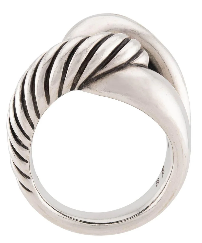 David Yurman Estate Sterling Silver Knot Ring