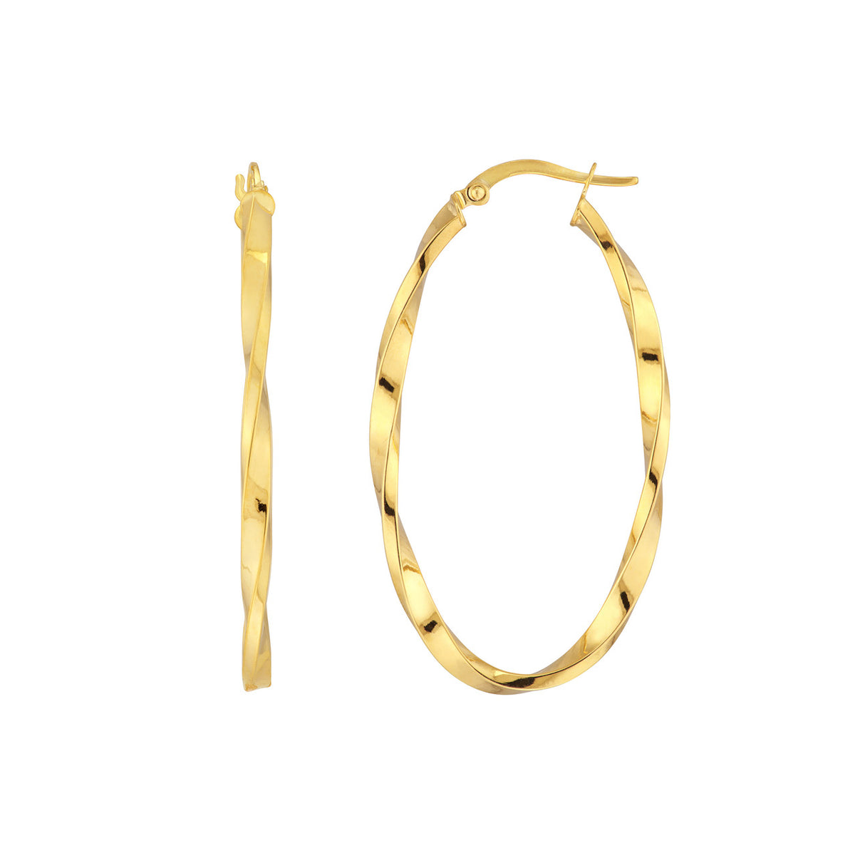 Precious Metal (No Stones) Earring