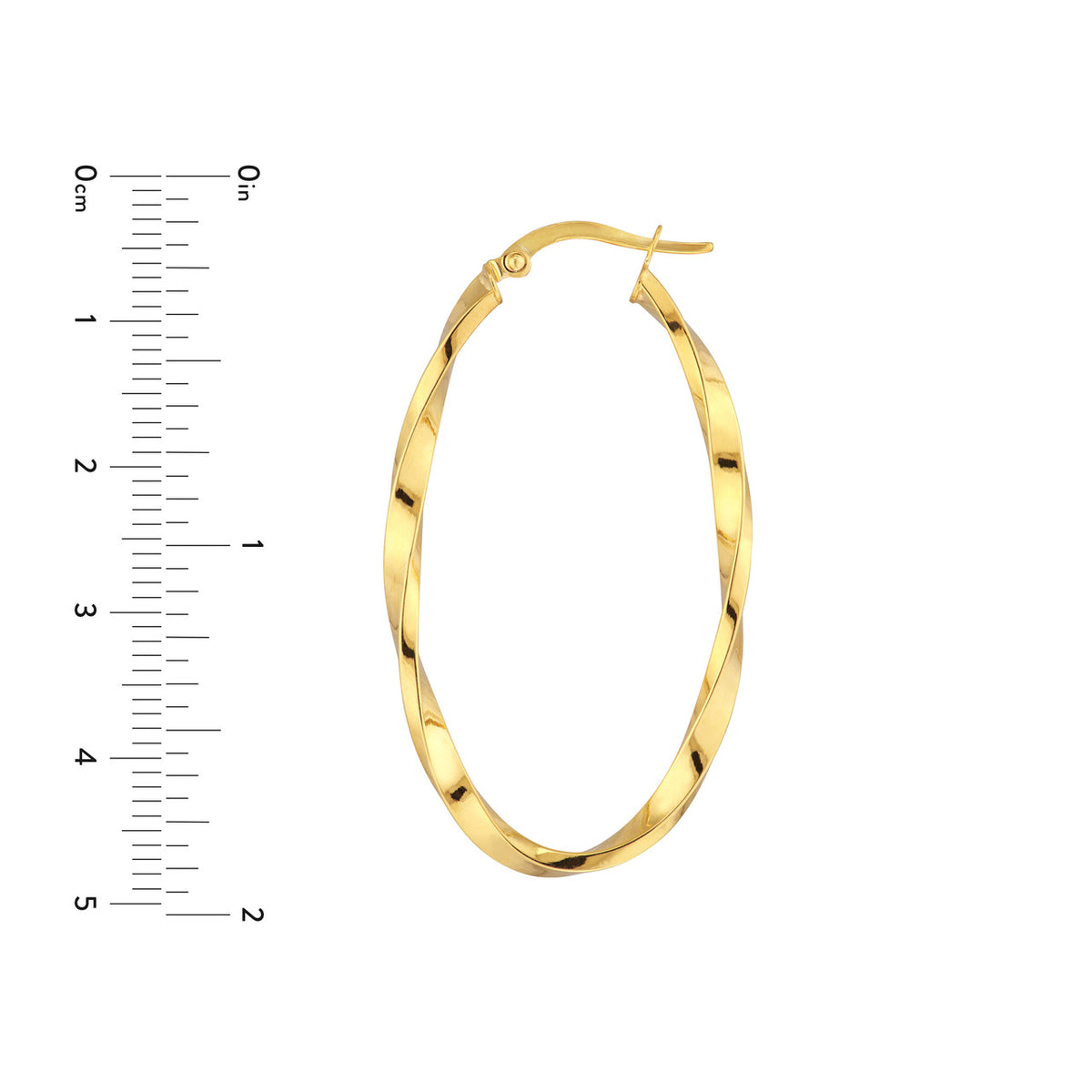 Precious Metal (No Stones) Earring