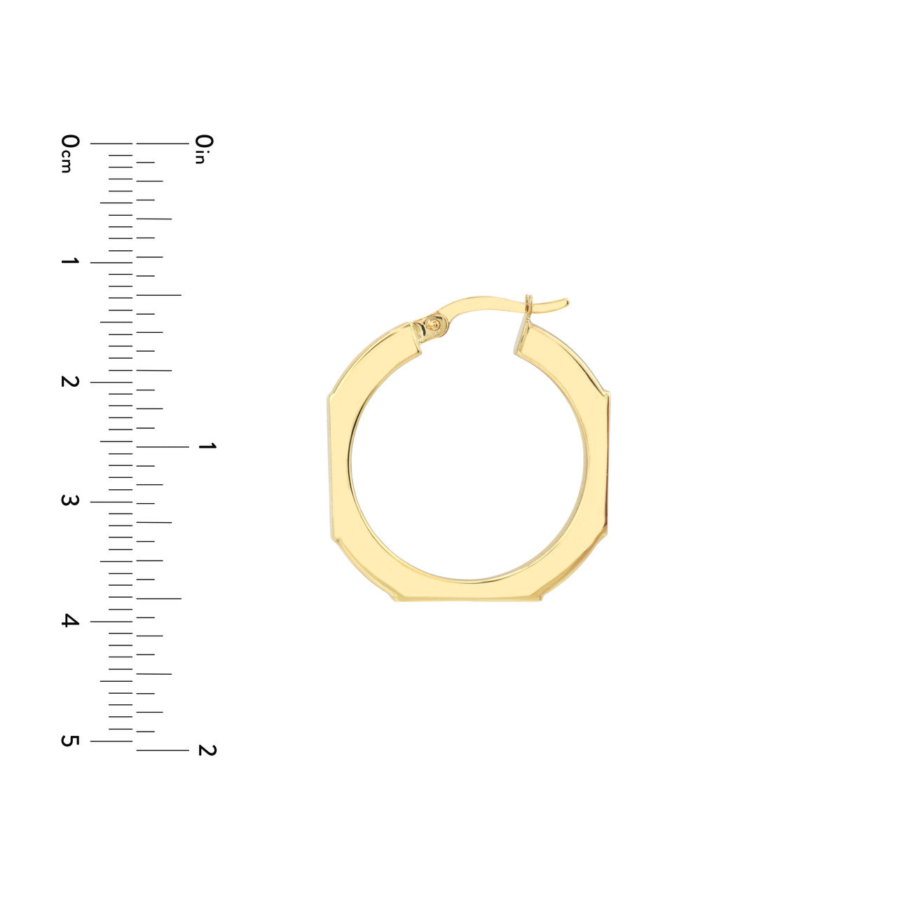 Precious Metal (No Stones) Earring