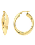 Precious Metal (No Stones) Earring