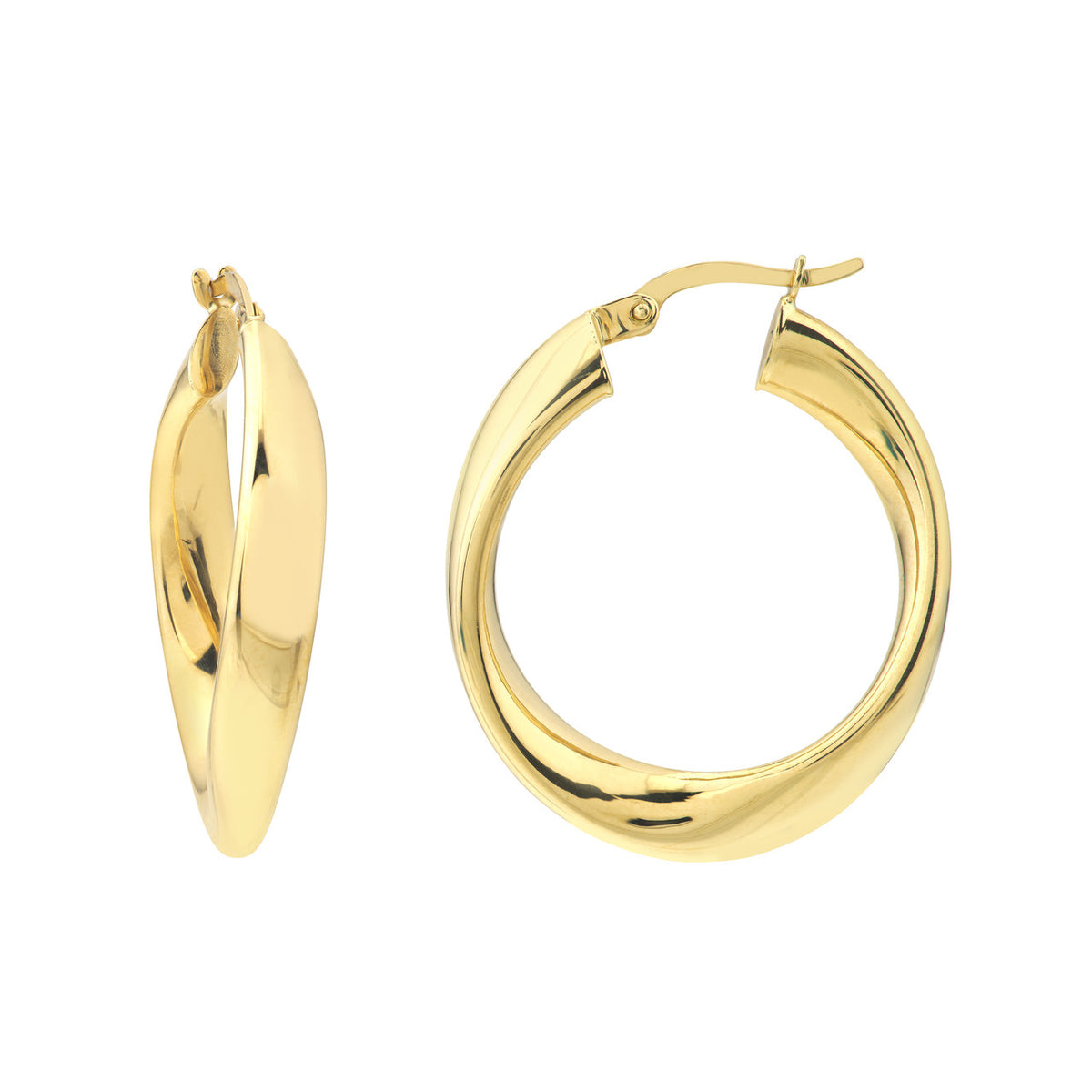 Precious Metal (No Stones) Earring