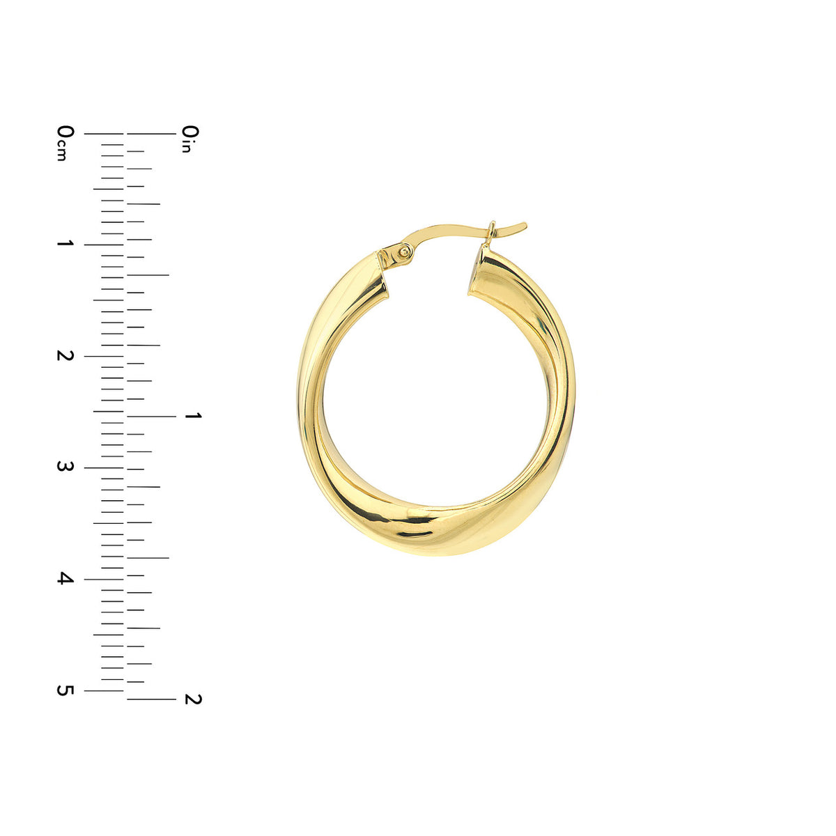Precious Metal (No Stones) Earring
