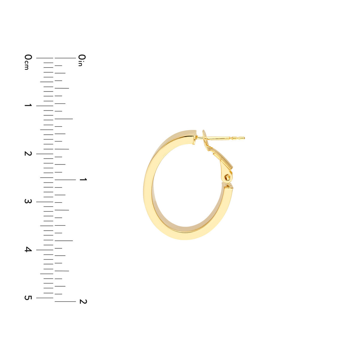 Precious Metal (No Stones) Earring