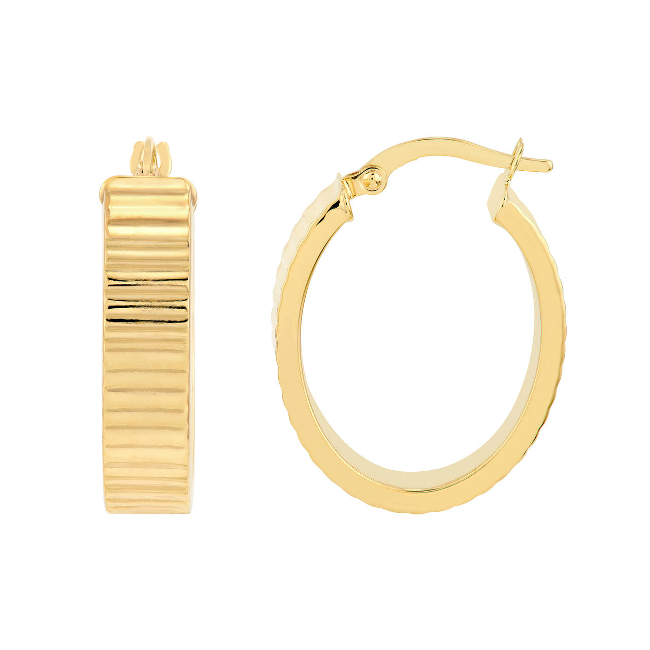 Precious Metal (No Stones) Earring
