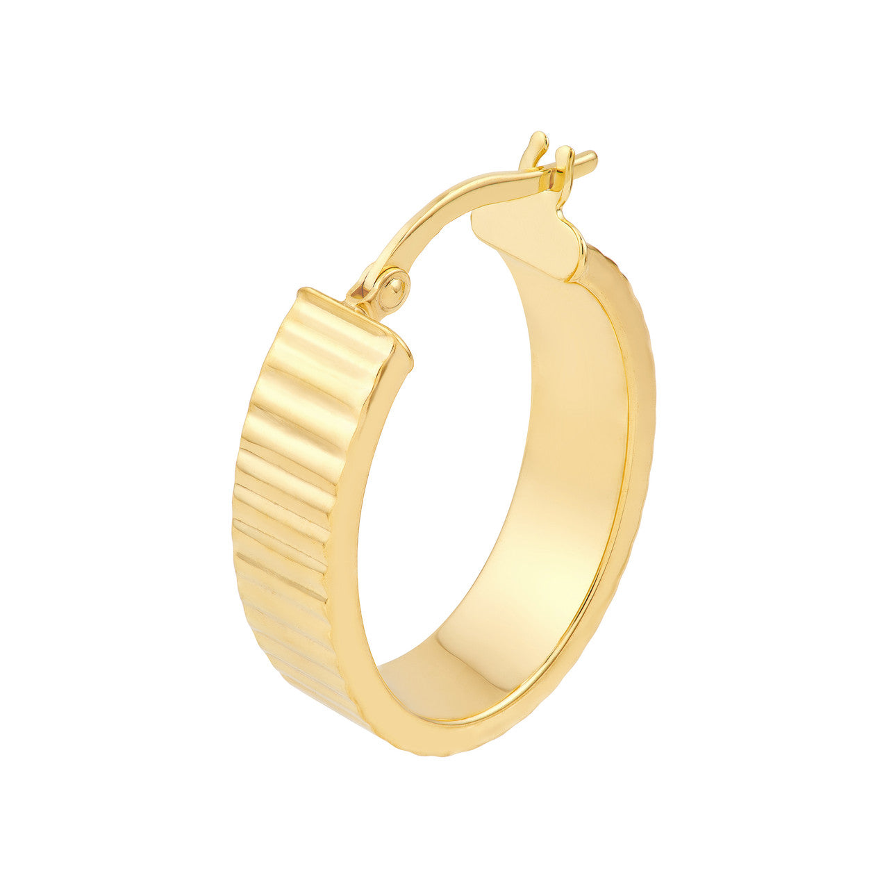 Precious Metal (No Stones) Earring