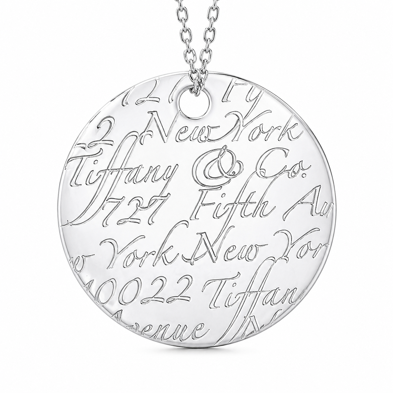 Iconic Tiffany Notes Pendant