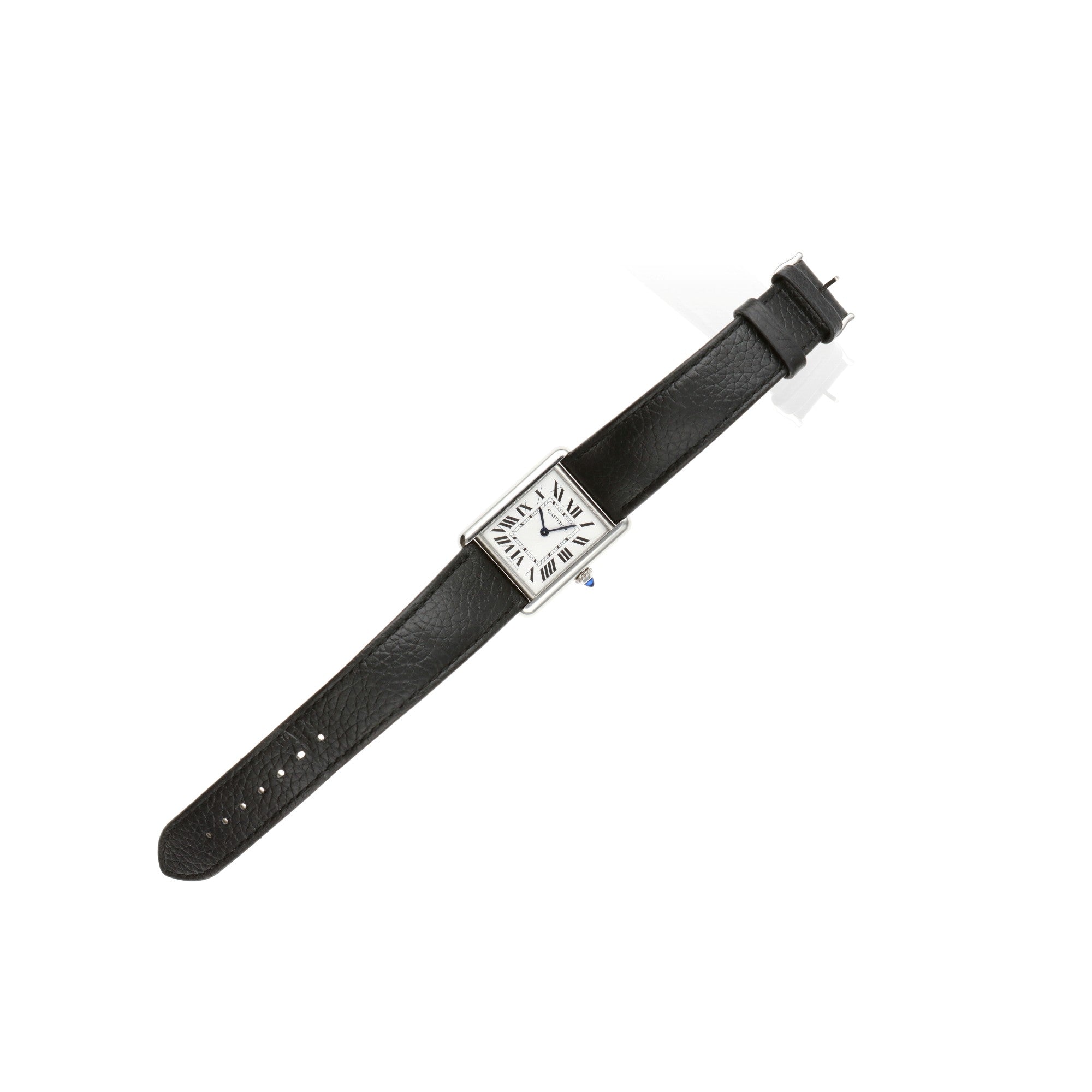 Cartier Tank Must Large Model WSTA0041 Stainless Steel Watch
